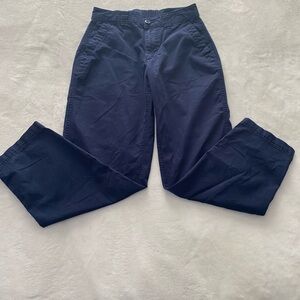Old Navy Women's Dark Blue High-Rise Chinos
